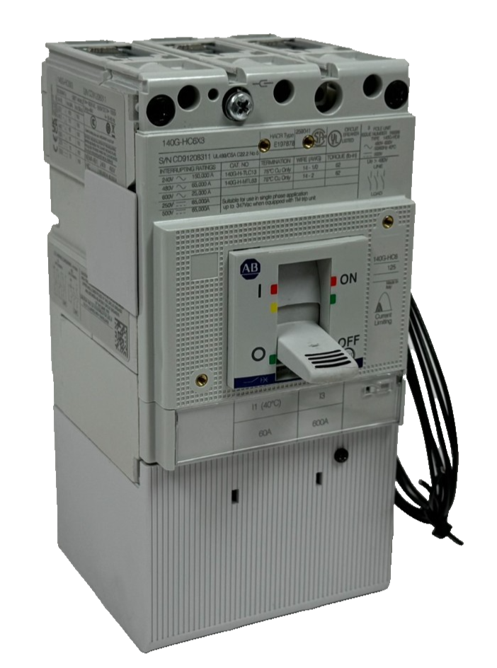 ALLEN BRADLEY 140G-HC6C3-C60 CIRCUIT BREAKER SER. A 3P 60A UNUSED SURPLUS - Image 4