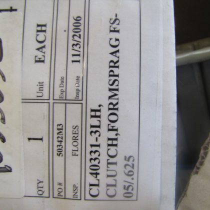 NEW FORMSPRAG CLUTCH CL40331-3LH
