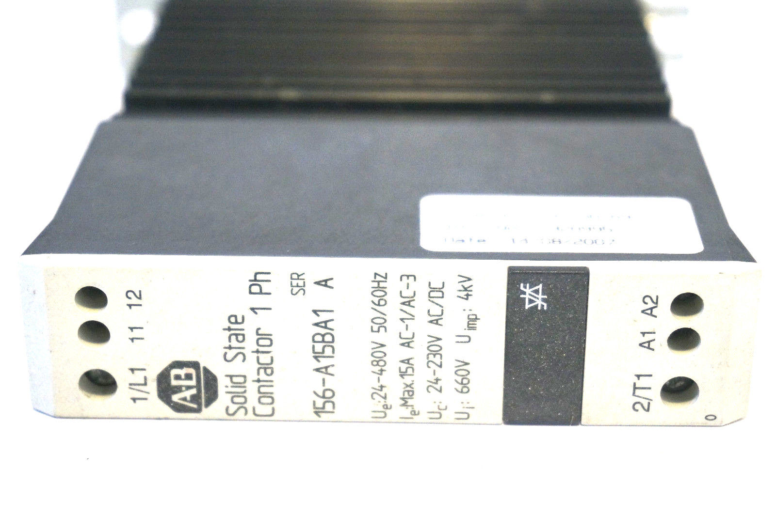 NEW ALLEN BRADLEY 156-A15BA1 CONTACTOR SER.A 156A15BA1 - Image 3