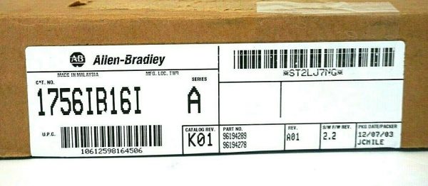 NEW ALLEN BRADLEY 1756-IB16I INPUT MODULE SER.A 1756IB16I - Image 5