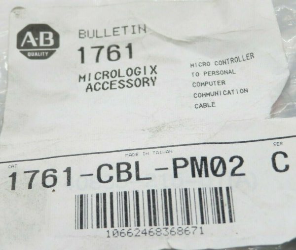 NEW ALLEN BRADLEY 1761-CBL-PM02 CABLE MICROLOGIX 1761CBLPM02 - Image 4