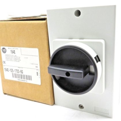 NEW ALLEN BRADLEY 194E-Y25-1753-6G LOADSWITCH ENCLOSURE 194EY2517536G