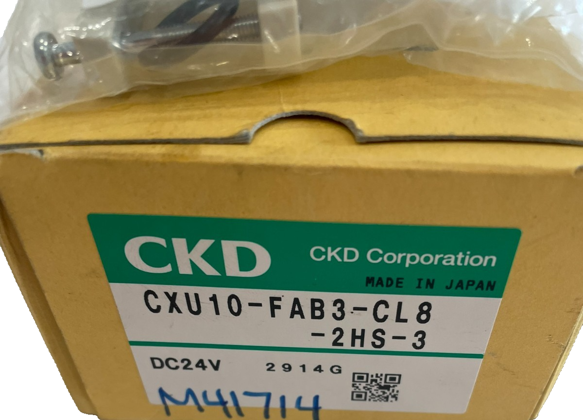 NEW CKD CXU10-FAB3-CL8-2HS-3 2 PORT SOLENOID VAVLE DC24 CXU10FAB3CL82HS3 - Image 6