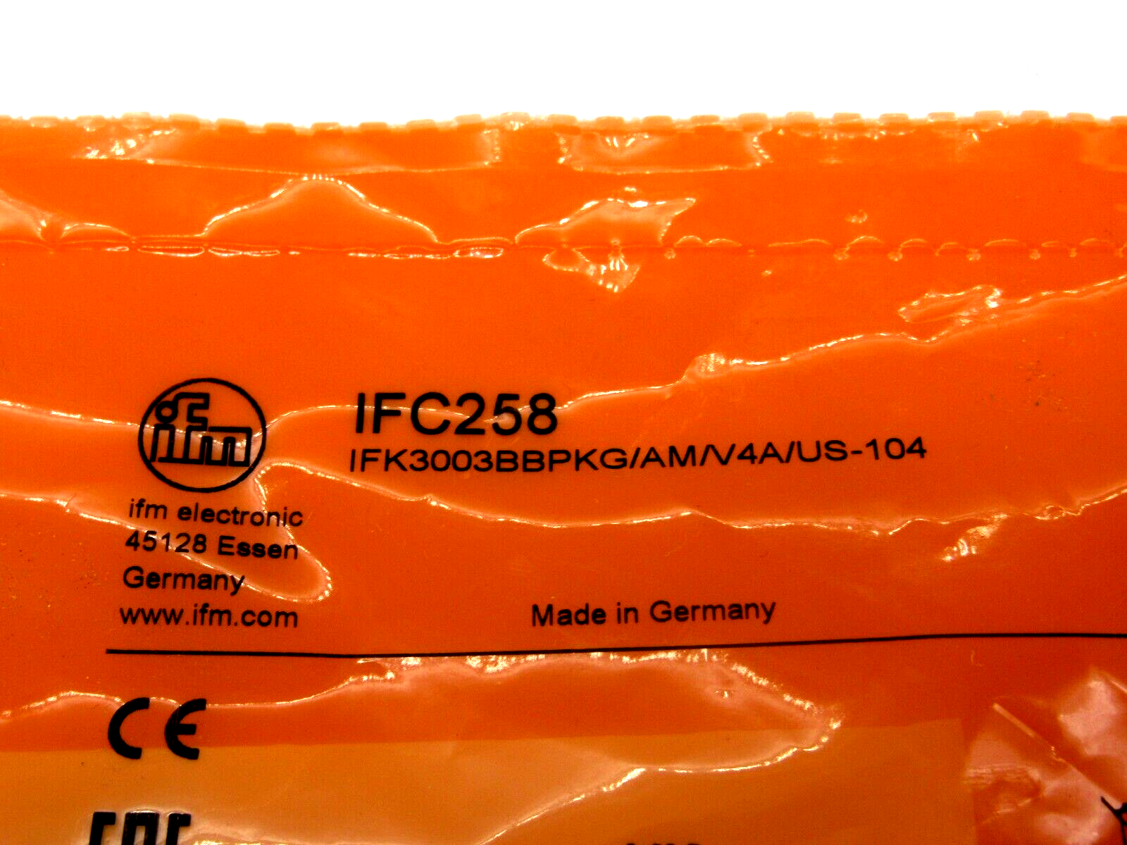 NEW IFM EFECTOR IFK3003BBPKG/AM/V4A/US-104 SENSOR IFC258 - Image 5