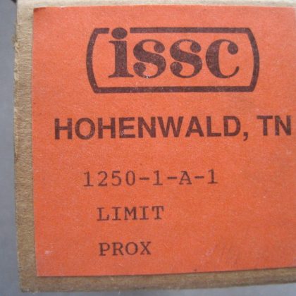 NEW ISSC 1250-1-A-1 PROX SWITCH 12501A1