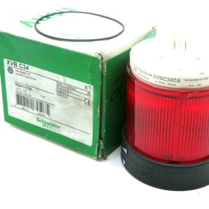 NEW SCHNEIDER ELECTRIC XVBC34CA RED STEADY UNIT
