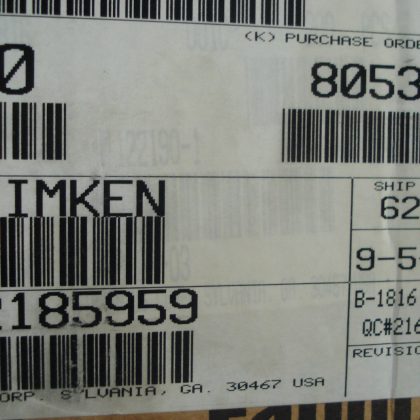 NEW TORRINGTON B-1816 BEARING B1816
