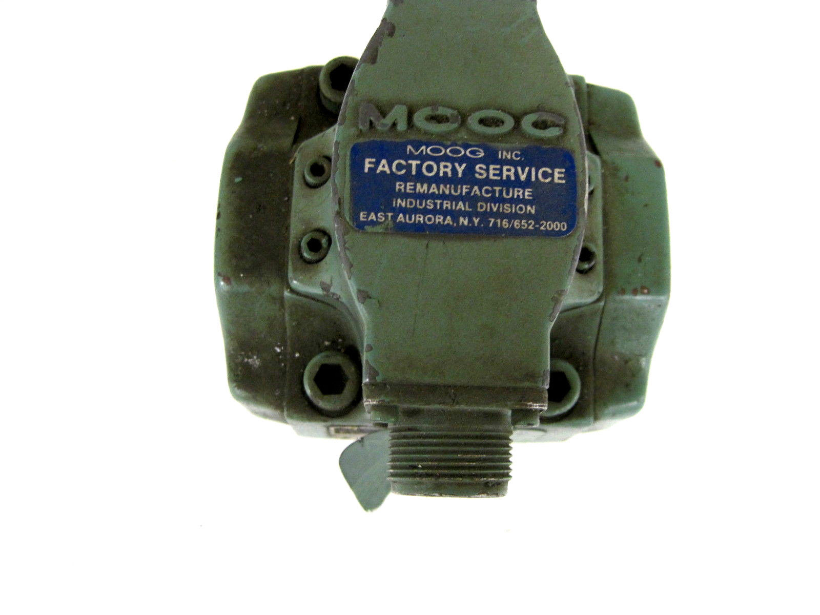 REMANUFACTURED MOOG A076-233 SERVO VALVE SER# 579R - Image 3