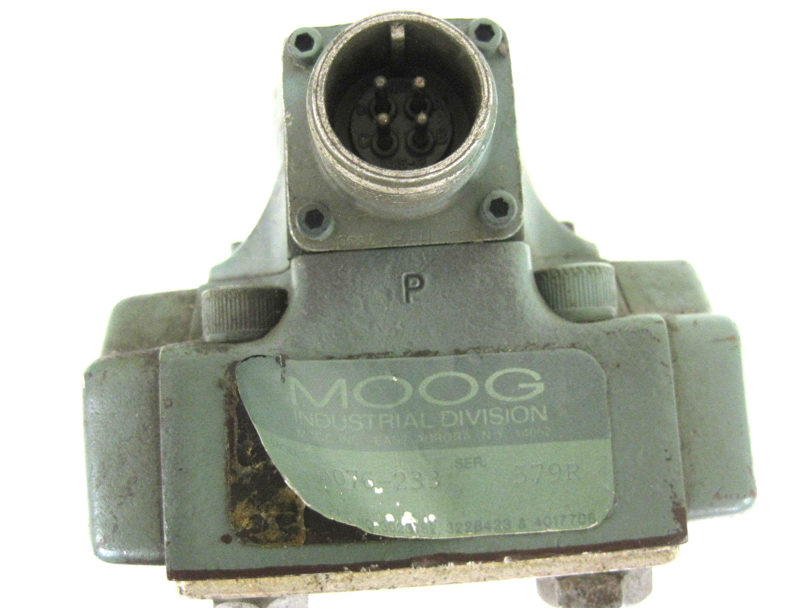 REMANUFACTURED MOOG A076-233 SERVO VALVE SER# 579R - Image 4