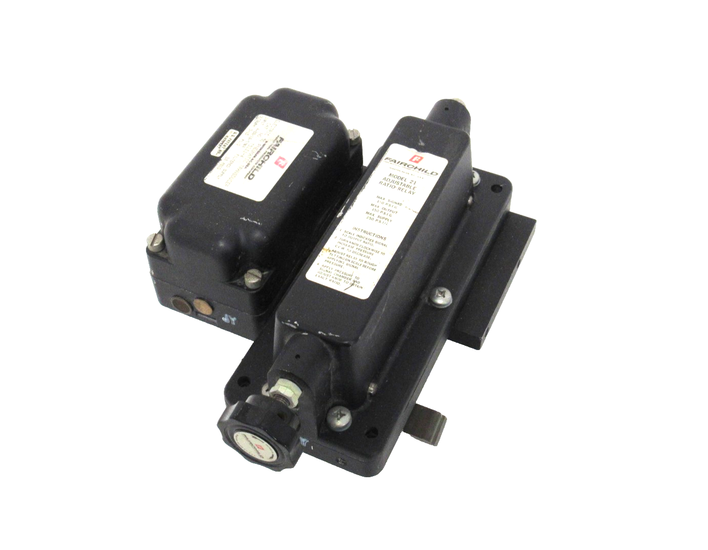 USED FAIRCHILD T5221-4 ELECTRIC TO PNEUMATIC TRANDUCER T52214