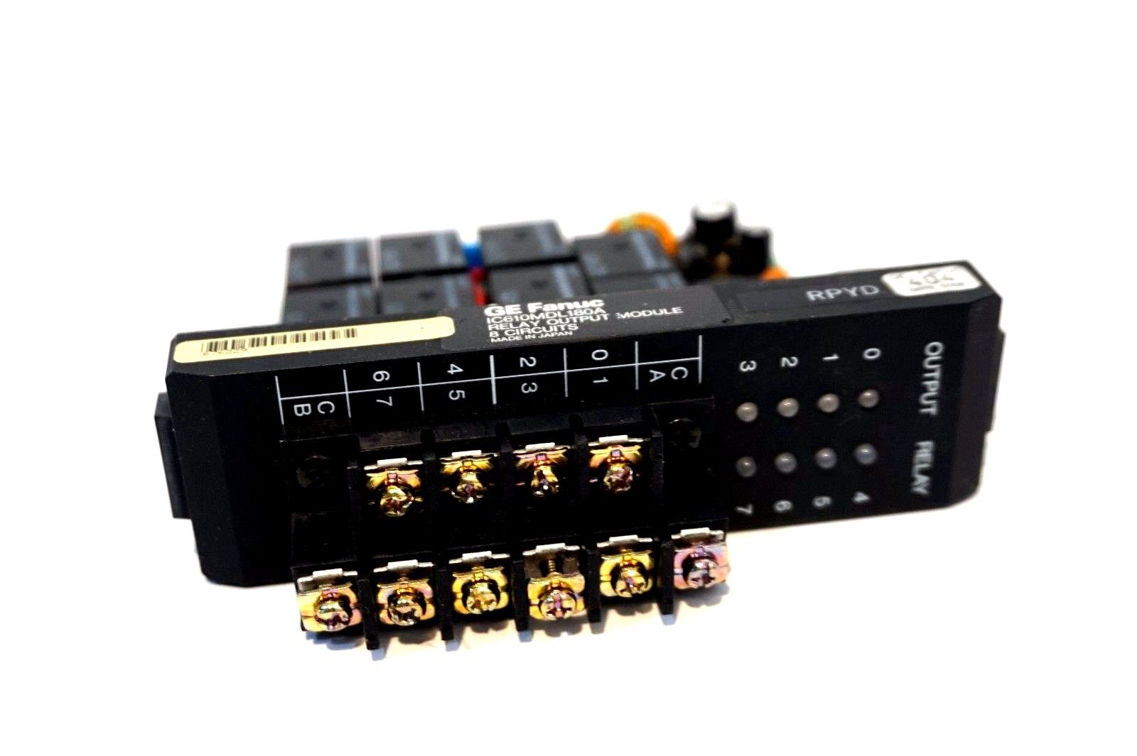 USED GE FANUC IC610MDL180A RELAY OUTPUT MODULE - Image 3