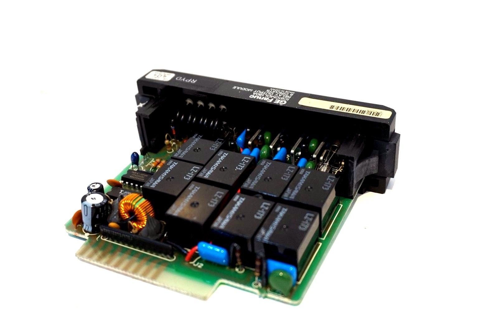 USED GE FANUC IC610MDL180A RELAY OUTPUT MODULE