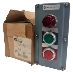 ALLEN BRADLEY 800T-2TAR PUSH BUTTON STATION SER.T 800T2TAR NEW, SURPLUS