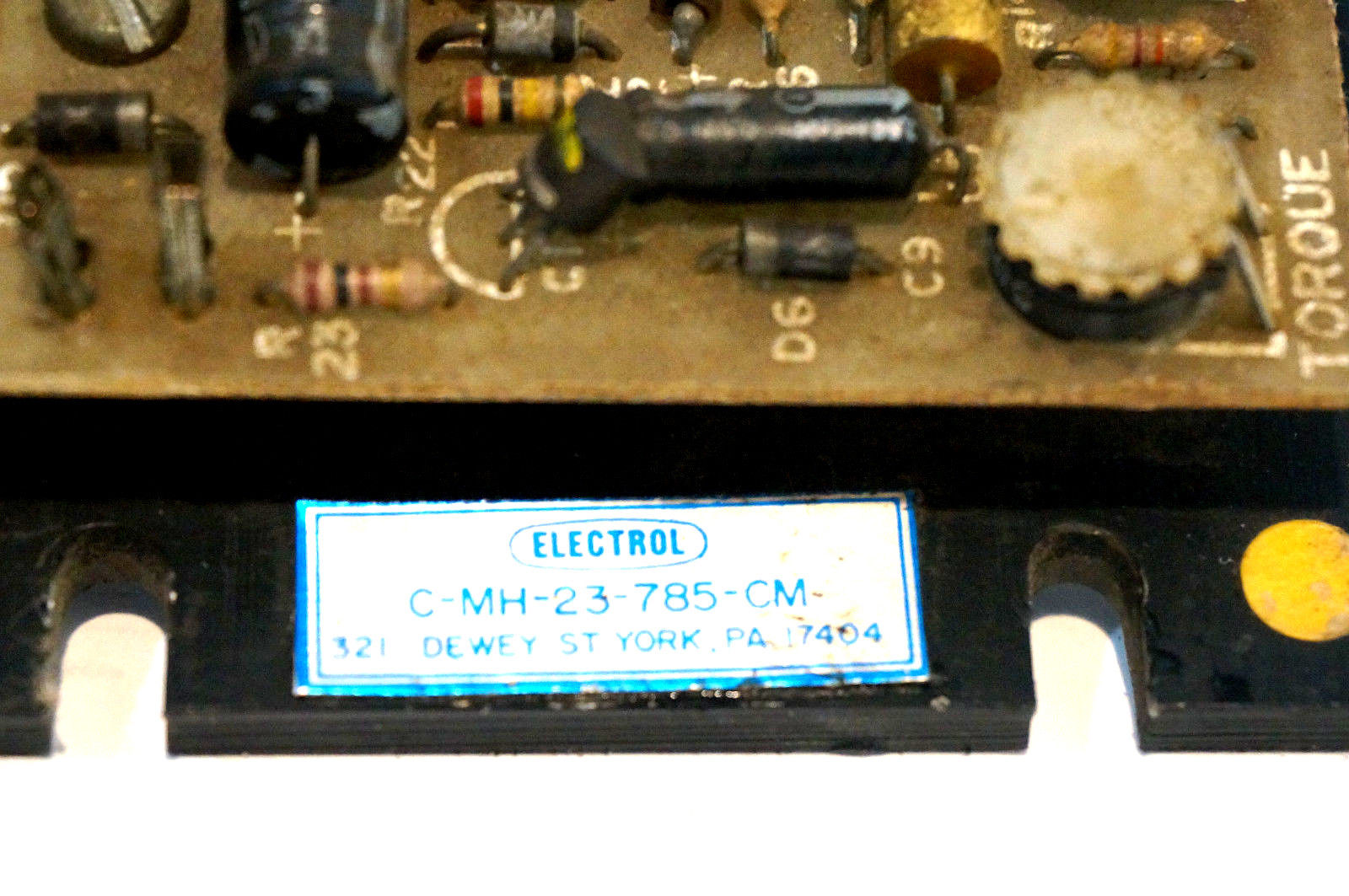 ELECTROL C-MH-23-785-CM SPEED CONTROLLER C-MH-23-785-CM - Image 3