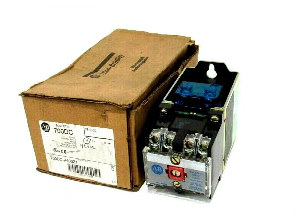 NEW ALLEN BRADLEY 700DC-P400Z1 CONTROL RELAY SER.D 700DCP400Z1