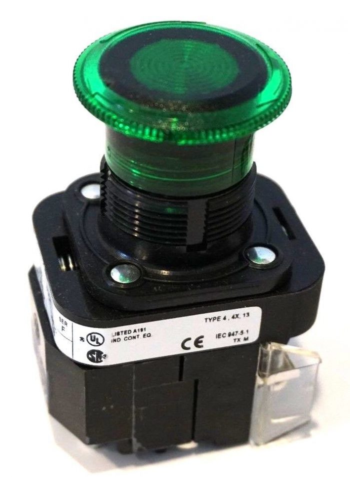 NEW ALLEN BRADLEY 800H-FRXTP16GD4 GREEN PILOT LIGHT SWITCH 800HFRXTP16GD4 - Image 4