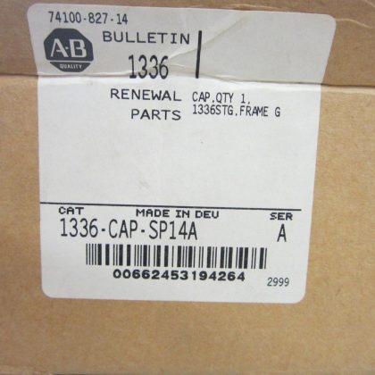 NEW ALLEN BRADLEY FACTORY SEALED 1336-CAP-SP14A CAPACITOR 1336CAPSP14A