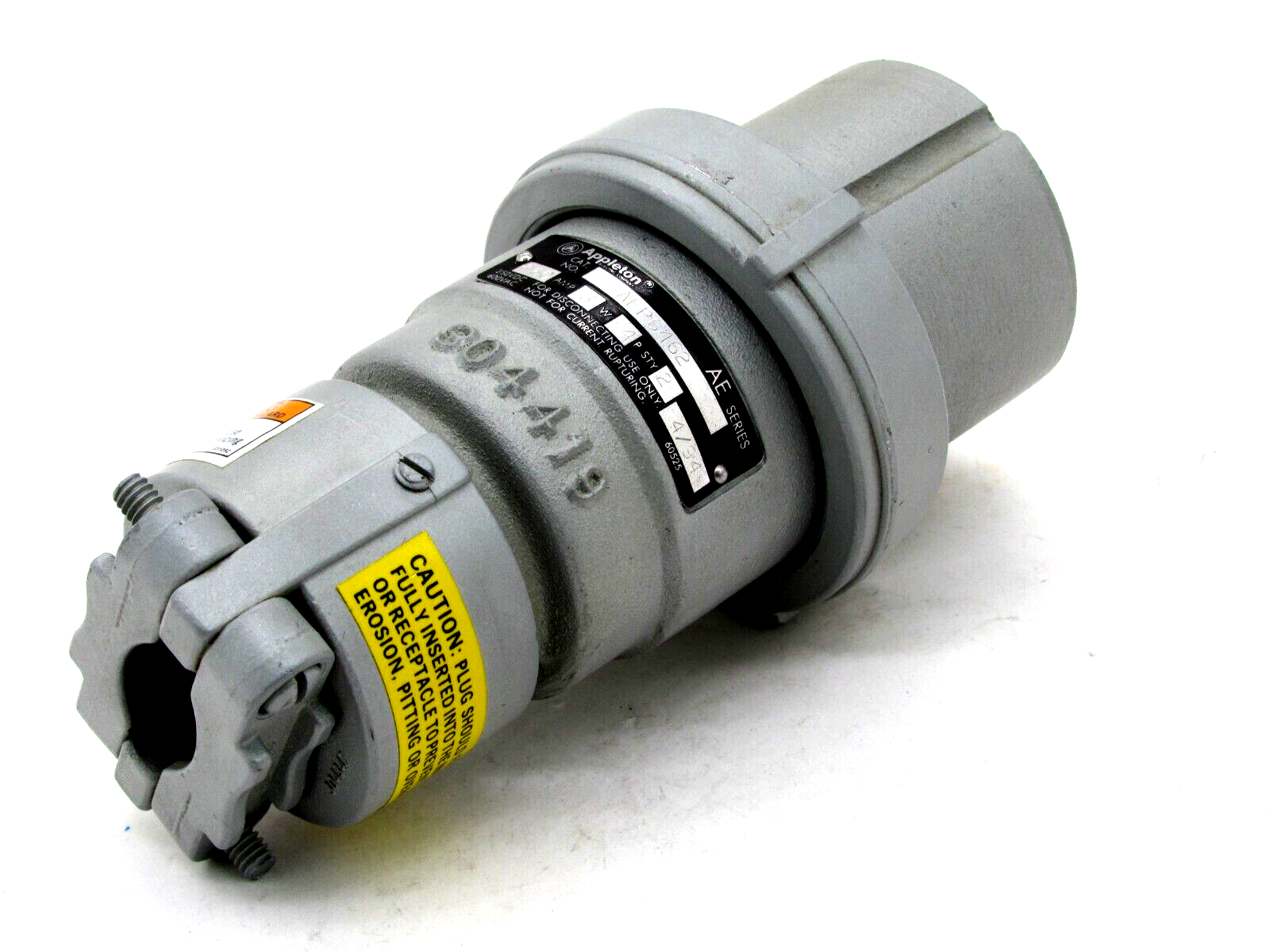 NEW APPLETON AEP6462 PLUG 60AMP 3W 4P 2STY AE SERIES - SB Industrial ...