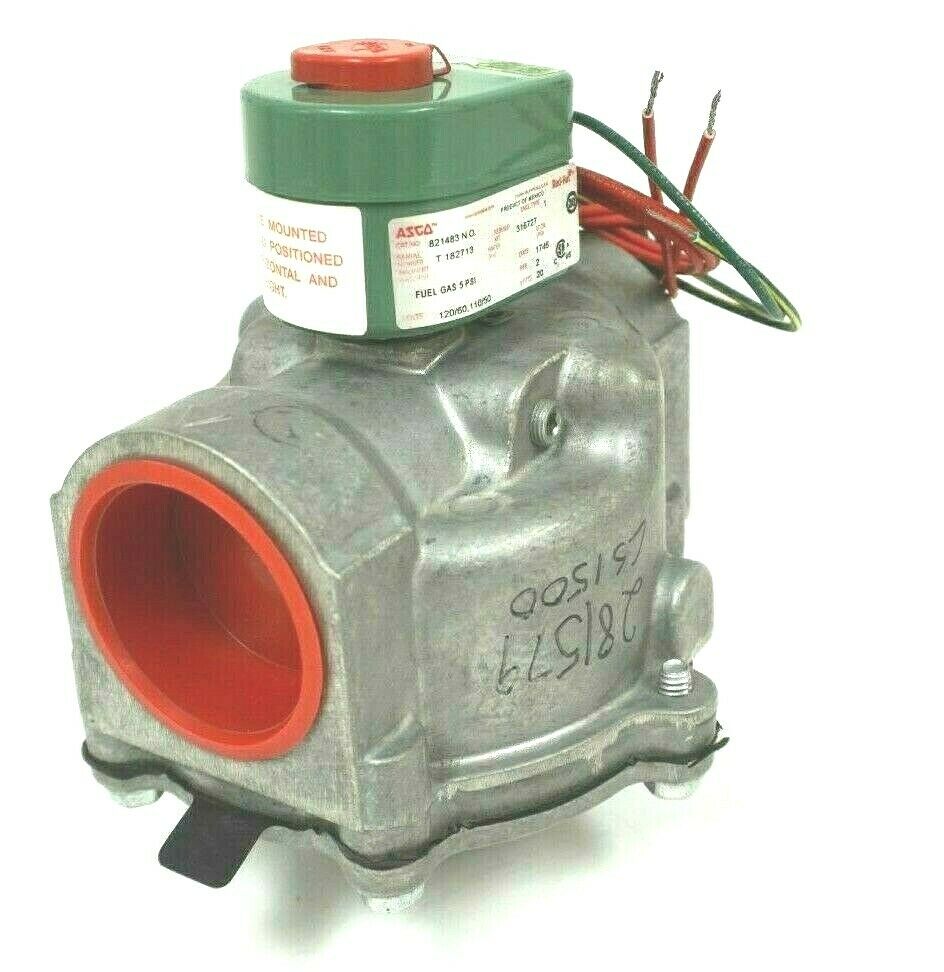 NEW ASCO 821483 N.O. 316727 GAS SHUT OFF VALVE SB Industrial Supply, Inc.