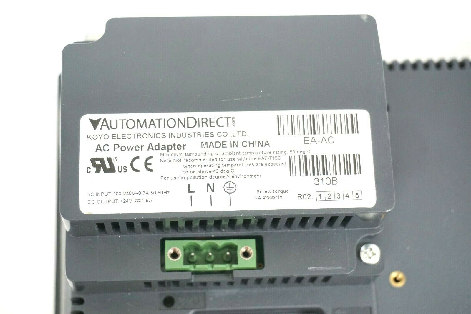 NEW AUTOMATION DIRECT EA9-T6CL+14215B118 TOUCH DISPLAY PANEL ...