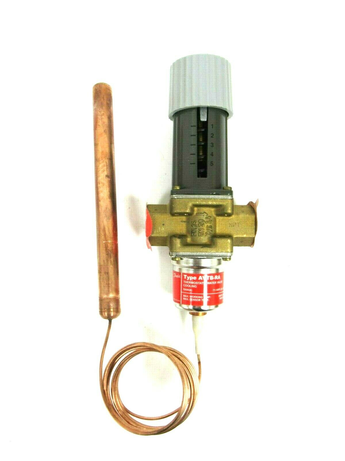 NEW DANFOSS 003N7252RA THERMOSTAT VALVE 3/4\" AVTB-RA AVTB20-RA – SB ...