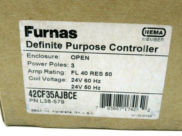 NEW FURNAS 42CF35AJBCE DEFINITE PURPOSE CONTROLLER L38-579 - Image 5