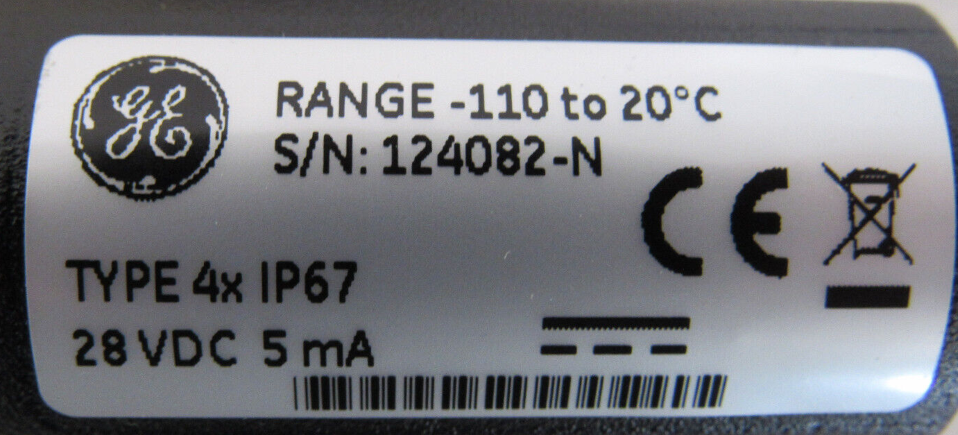 NEW GE 4XIP67 DEW POINT TRANSMITTER 501010136977.1 6M-2/CS10922 PROBE-2-R-0-1000 - Image 5