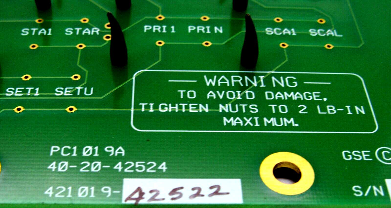 NEW GSE 40-20-42524 KEYPAD CIRCUIT BOARD 402042524 - Image 3