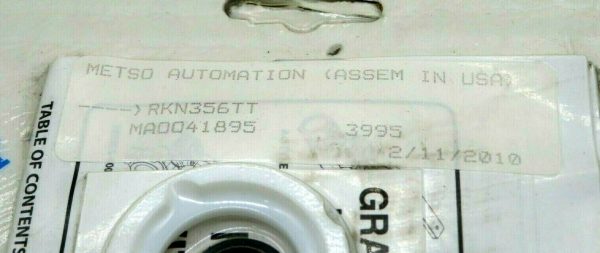 NEW METSO AUTOMATION RKN-356-TT GRAPHITE SEAL REPAIR KIT RKN356TT - Image 4