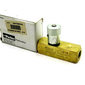 NEW PARKER PF400B/4A789A HYDRAULIC FLOW CONTROL VALVE PF400B 4A789A
