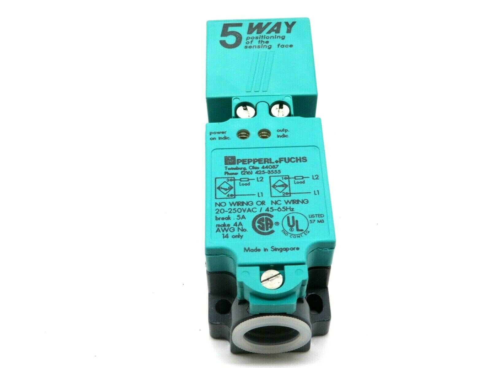 NEW PEPPERL+ FUCHS NJ15+U4+W-Y10683 PROXIMITY SENSOR NJ15U4WY10683 - Image 3
