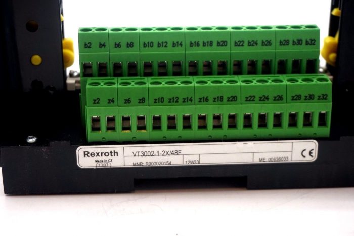 NEW REXROTH VT3002-1-2X / 48F CARD HOLDER VT300212X48F - Image 3