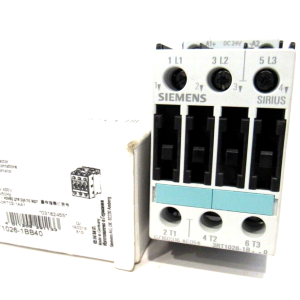 NEW SIEMENS 3RT1026-1BB40 CONTACTOR 3RT10261BB40