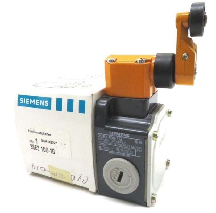 NEW SIEMENS 3SE3-100-1G LIMIT SWITCH WITH ROLLER 3SE31001G