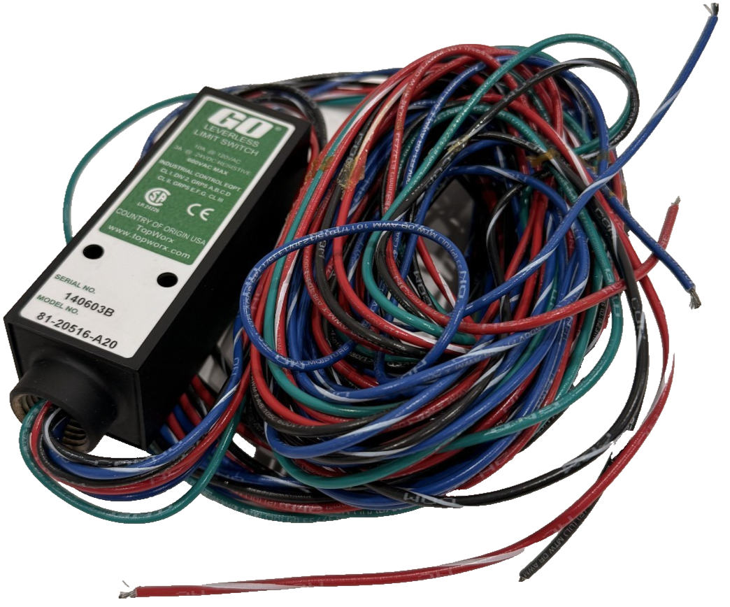 NEW TOPWORX GO SWITCH 81-20516-A20 LEVERLESS LIMIT SWITCH 8120516A20 ...