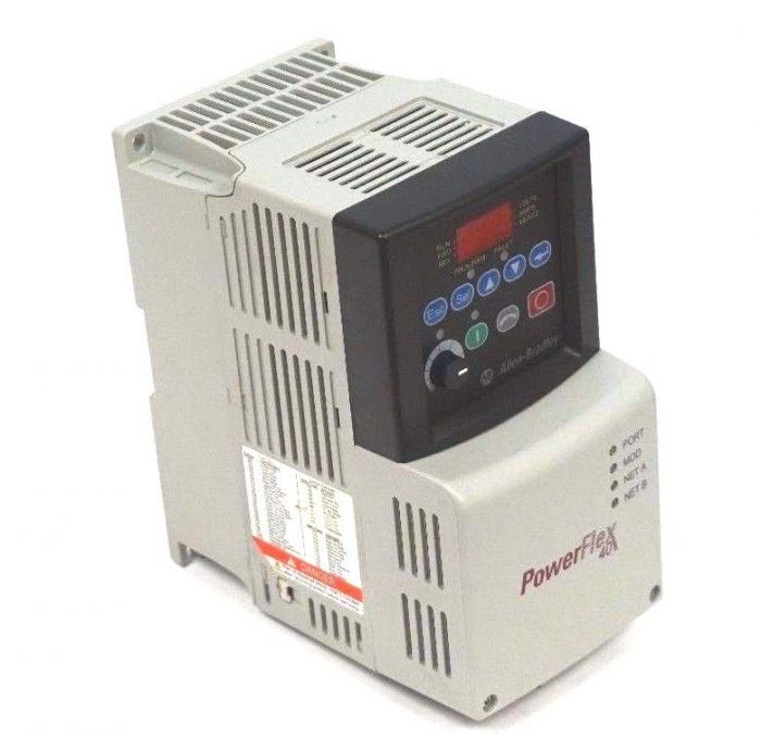 USED ALLEN BRADLEY 22B-D2P3N104 POWERFLEX 40 DRIVE 1HP, .75KW - Image 3