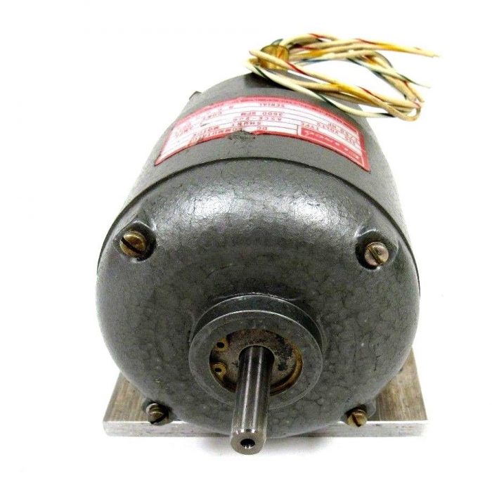 USED ELINCO ASCE-206 SHUNT MOTOR 3600 RPM 115V 1/50 HP ASCE206 - Image 3